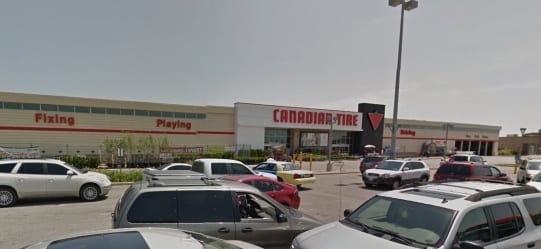 Canadian Tire location on Walker Road in Windsor