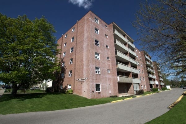 Six storey, 68 unit apartment building
