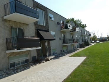 Three storey walk-up apartment in Sarnia