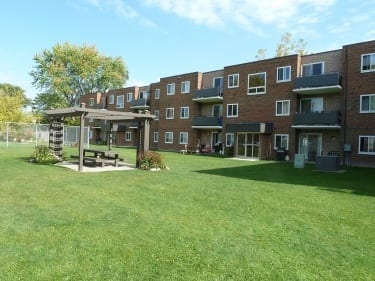 Three storey apartment building in Sarnia