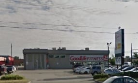Goodlife Fitness location at 2425 Barton Street East, Hamilton, Ontario