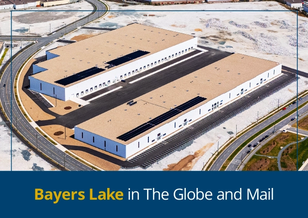 Bayers Lake in The Globe and Mail